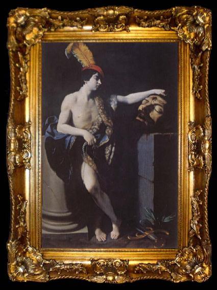framed  Guido Reni David with the Head of Goliath, ta009-2
